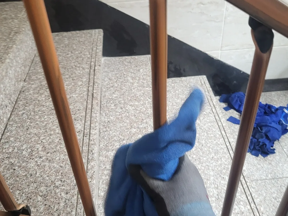 검단구 시천동 건물 난간·손잡이 위생청소 사례 - 행진크린